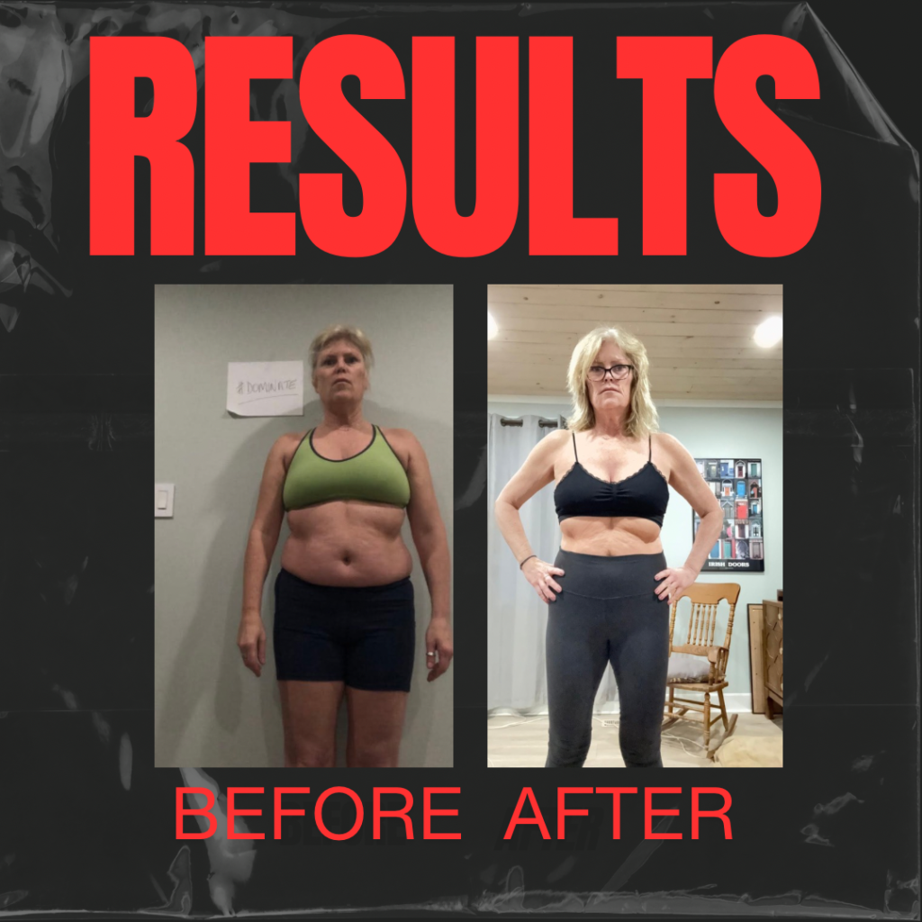 Fitness transformation photos taken at our local Women’s Gym Markham