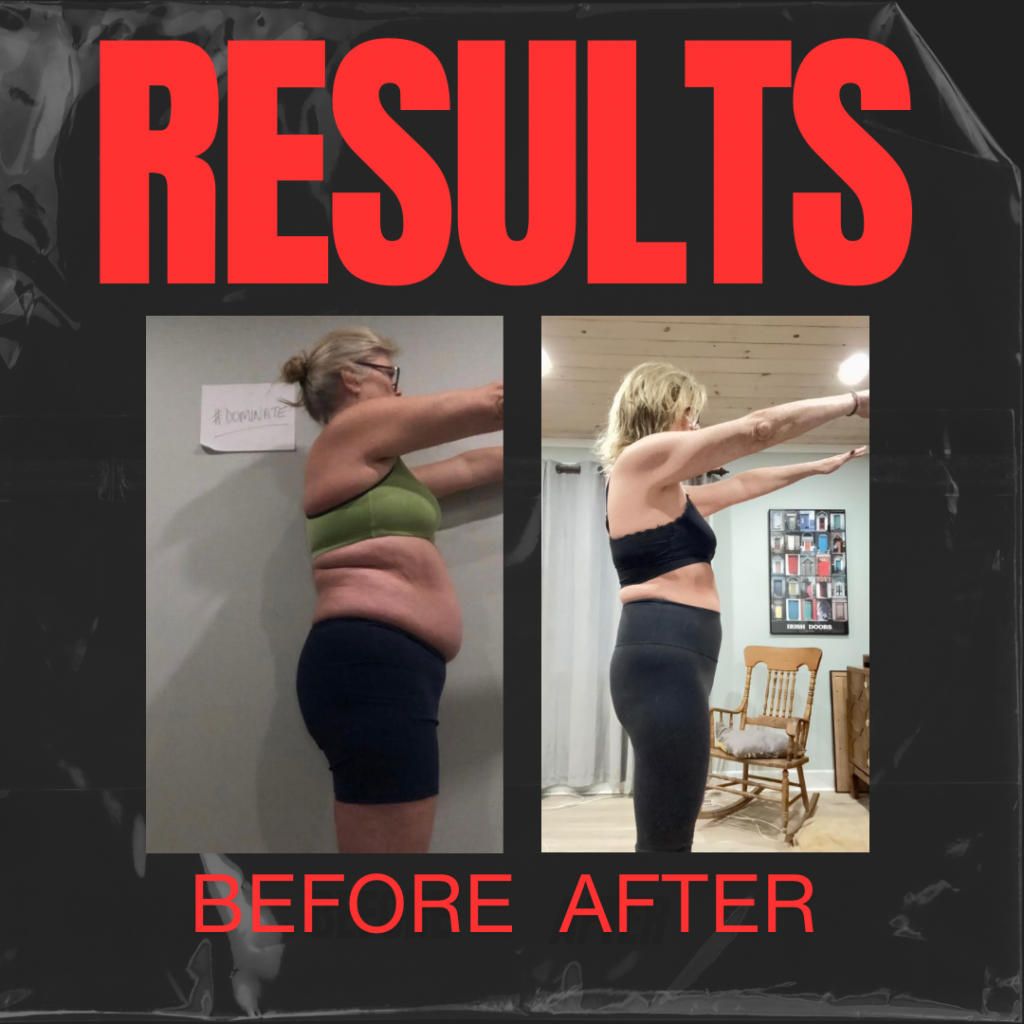 Before and after athletic performance gains from HIIT for Women Markham