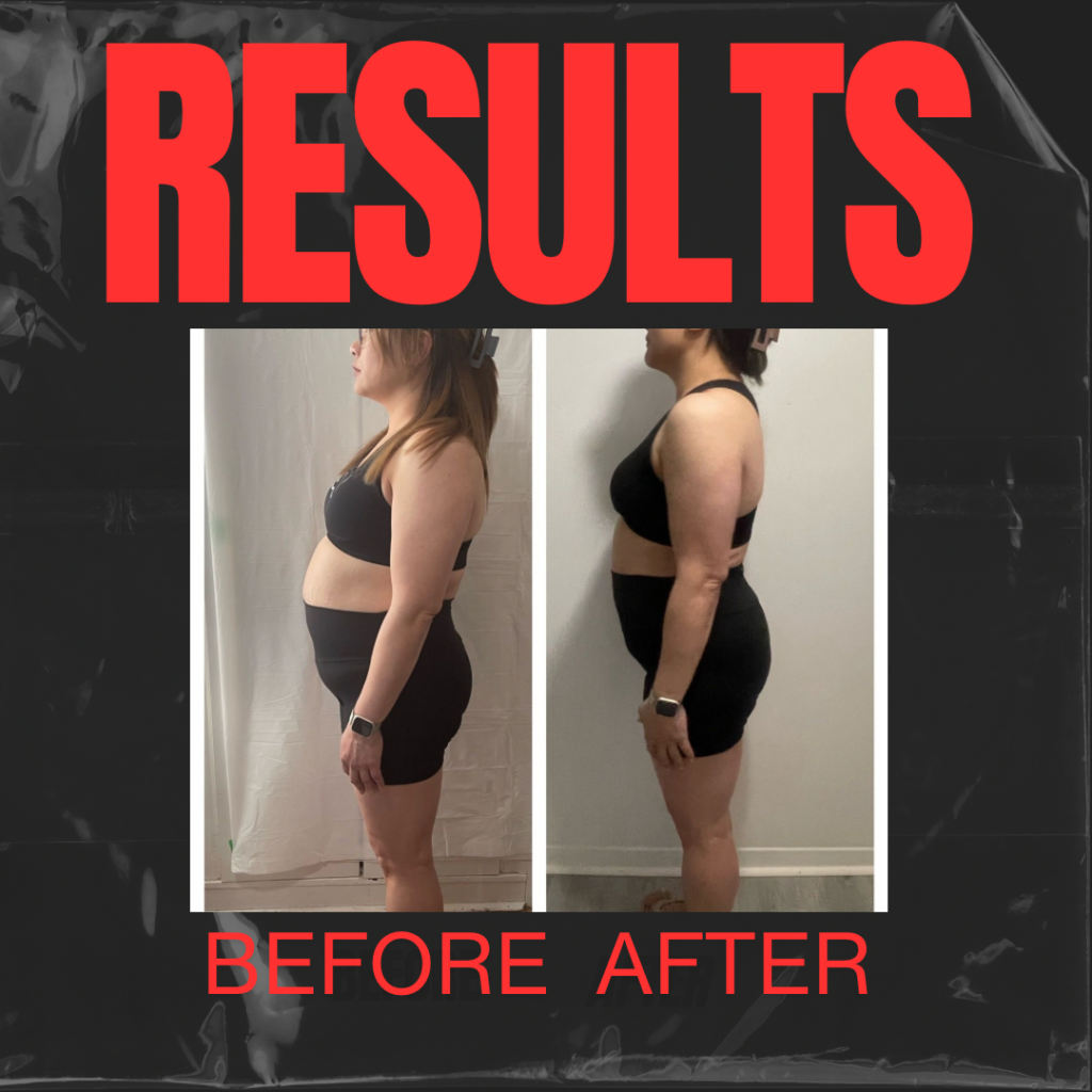 Post-pregnancy fitness transformation at our Women's Fitness Bootcamp in Markham